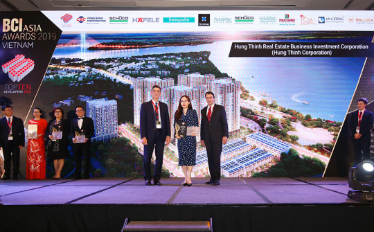 Hưng Thịnh Corp lọt Top 10 Developers lần thứ tư.