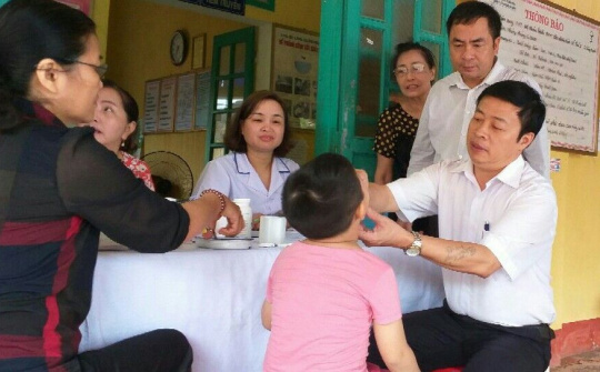 Thanh Hóa: Ngày Vi chất dinh dưỡng đợt 1 tại Tx.Bỉm Sơn