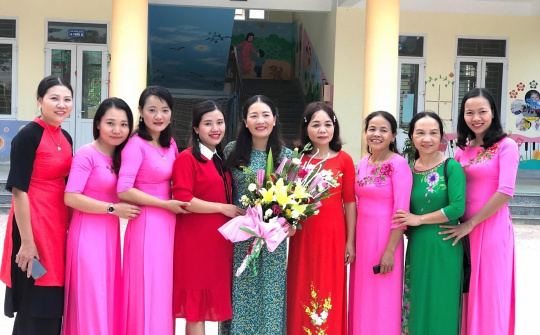 Mầm non Phú Gia : Bông hoa khoe sắc trong ngành giáo dục Hương Khê