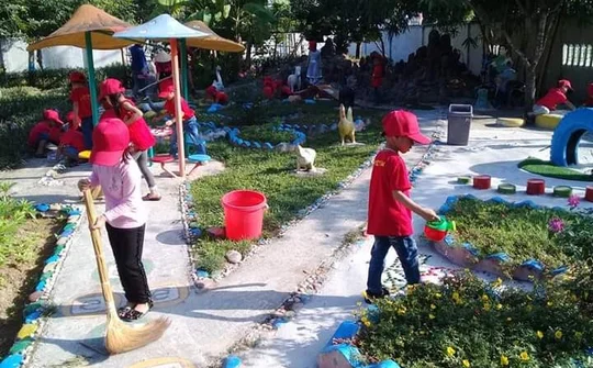 Mầm non Nghi Mỹ -  Điển hình trong phong trào thi đua “Dạy tốt, Học tốt”