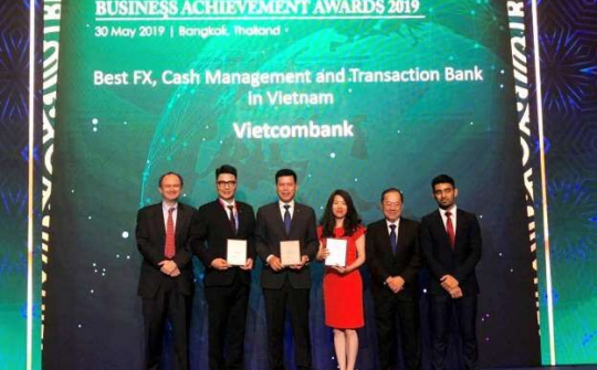 Vietcombank nhận 3 giải thưởng quan trọng từ The Asian Banker