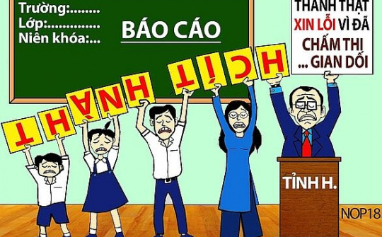 “Bắt bệnh” gian lận thi cử