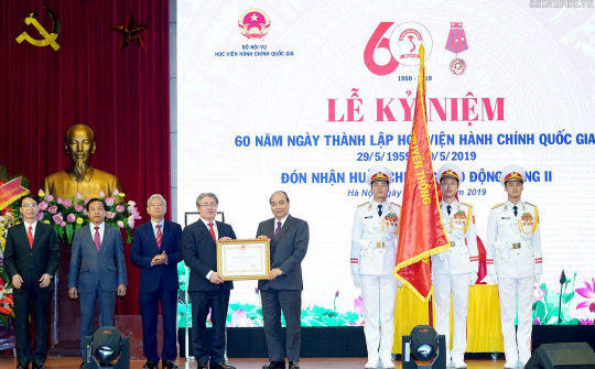 Thủ tướng: Học viện HCQG phải xây dựng theo hướng học viện điện tử