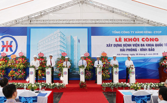Hải Phòng: Khởi công xây dựng Bệnh viện Đa khoa Quốc tế Hải Phòng - Vĩnh Bảo