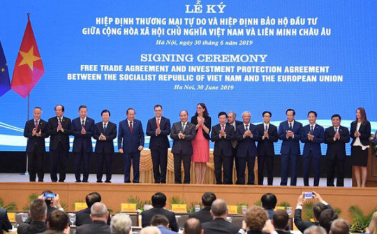 Ký kết Hiệp định Thương mại tự do và Hiệp định bảo hộ đầu tư giữa Việt Nam và EU