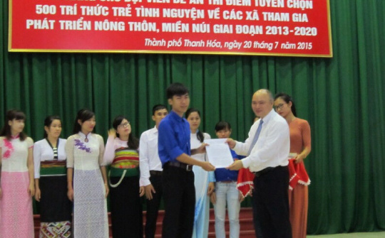 Thanh Hóa: Tri thức trẻ trưởng thành qua thực tiễn công tác ở cơ sở