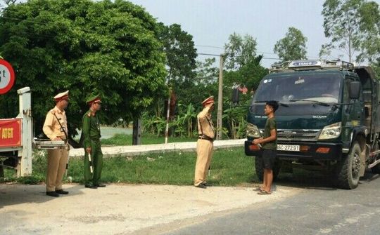 6 tháng đầu năm Công an Thiệu Hóa góp phần giảm tai nạn giao thông