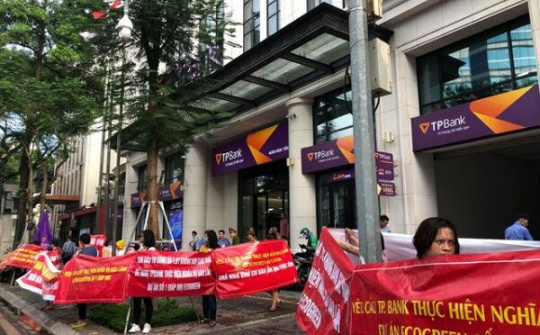 Người mua nhà Dự án Eco Green bức xúc đòi quyền lợi từ TPBank và chủ đầu tư