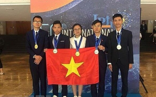 Việt Nam giành 3 HCV, 2 HCB Olympic Vật lý quốc tế