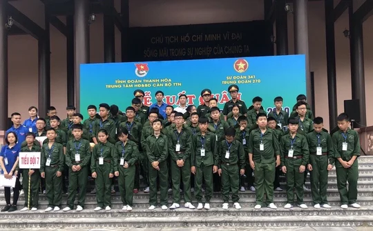 Học kỳ Quân đội: Cuộc trải nghiệm bổ ích cho trẻ ở Thanh Hoá