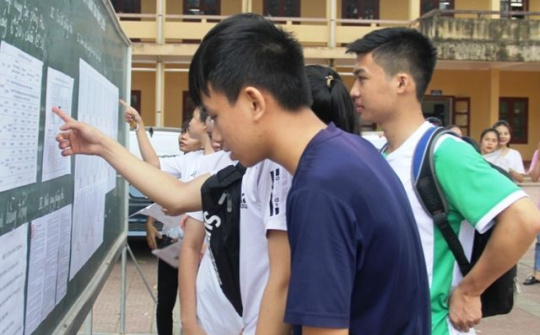 Thanh Hóa tỷ lệ tốt nghiệp THPT năm 2019 đạt 92,39%