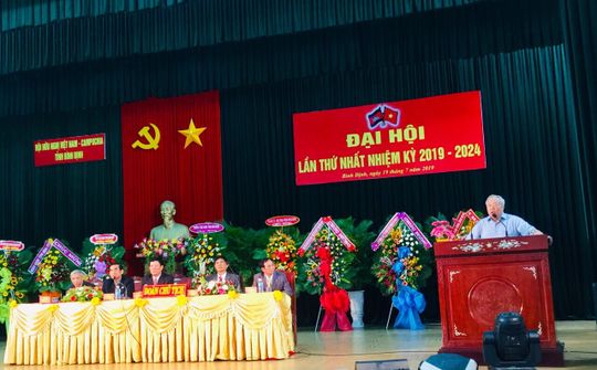 Hội Hữu nghị Việt Nam - Campuchia tỉnh Bình Định: Tổ chức Đại hồi lần thứ I (2019 - 2024)