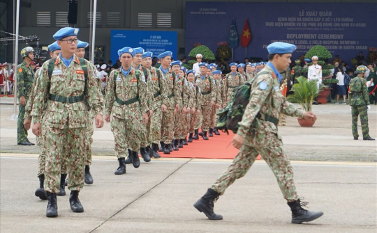 Công binh Việt Nam sẽ tham gia gìn giữ hòa bình Liên Hợp Quốc