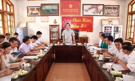 Tỉnh Ninh Bình khảo sát xây dựng NTM kiểu mẫu tại Khánh Thiện