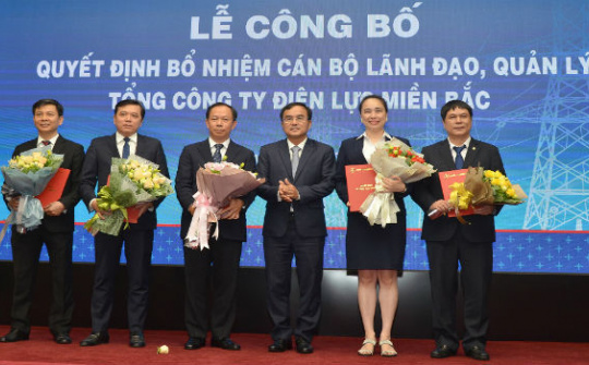 TCBC EVNNPC: Quyết định bổ nhiệm nhiều cán bộ lãnh đạo chủ chốt