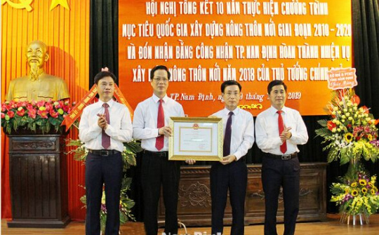 Thành Nam hoàn thành nhiệm vụ xây dựng nông thôn mới