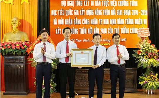 Thành Nam hoàn thành nhiệm vụ xây dựng nông thôn mới