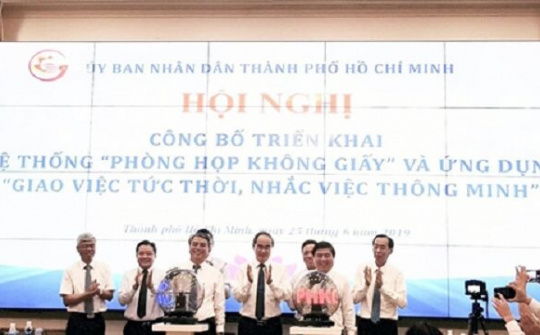 Thành phố Hồ Chí Minh: Xây dựng văn phòng điện tử