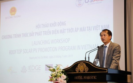 Đẩy mạnh các hệ thống điện mặt trời áp mái tại Việt Nam