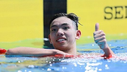 ‘Kình ngư’ 19 tuổi giành suất dự Olympic 2020 đầu tiên cho Việt Nam