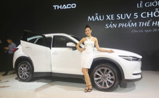 Mẫu xe SUV 5 chỗ Mazda CX-5 mới chính thức ra mắt tại Việt Nam