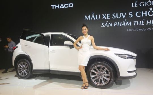 Mẫu xe SUV 5 chỗ Mazda CX-5 mới chính thức ra mắt tại Việt Nam