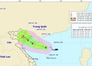 Áp thấp nhiệt đới mạnh thành bão