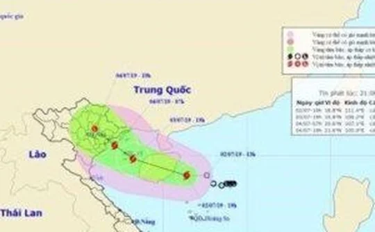 Áp thấp nhiệt đới mạnh thành bão