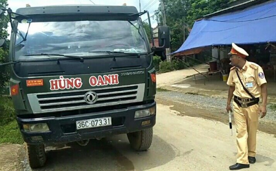 Công an Bá Thước tích cực ra quân thực hiện kế hoạch số 177 của CA tỉnh Thanh Hóa
