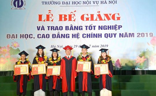 Trường Đại học Nội vụ Hà Nội bế giảng năm 2019