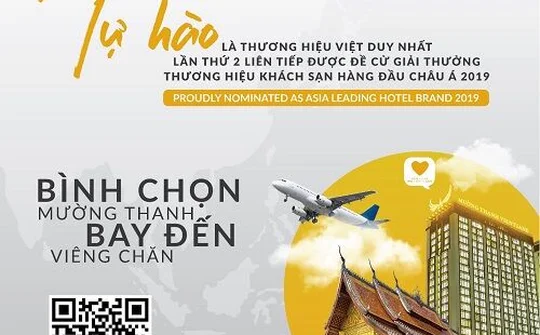 Mường Thanh tiếp tục lọt đề cử "Thương hiệu khách sạn hàng đầu châu Á 2019" của WTA