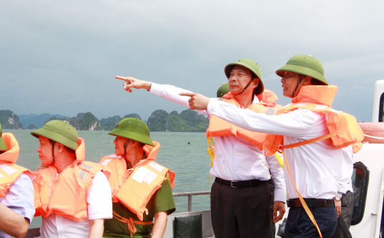 Quảng Ninh: Dừng tất cả các cuộc họp để phòng, chống bão số 2