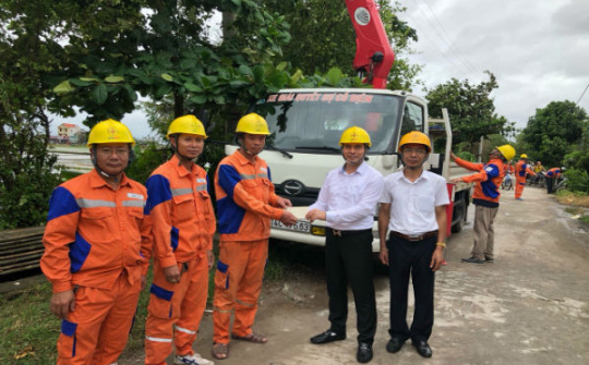 EVNNPC nỗ lực khắc phục hậu quả cơn bão số 2 tại một số tỉnh phía Bắc