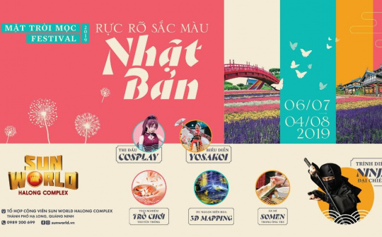 Vô vàn trải nghiệm Nhật Bản phải thử khi đến Lễ hội mặt trời mọc tại Hạ Long tháng 7 này