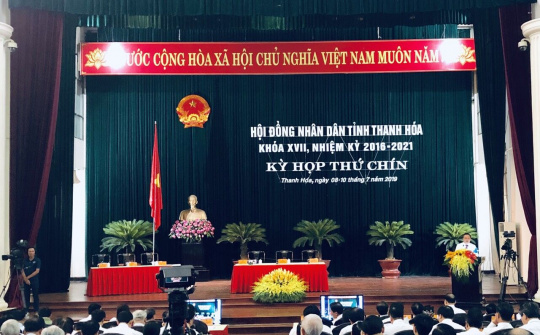 Khai mạc kỳ họp thứ 9 HĐND tỉnh Thanh Hóa khóa XVII, nhiệm kỳ 2016 – 2021