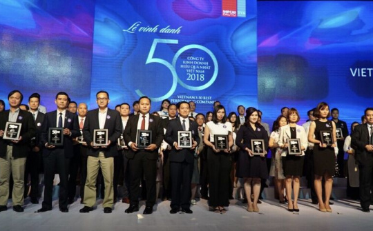 Phát Đạt trong top 50 công ty kinh doanh hiệu quả nhất Việt Nam năm 2018