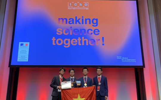 Việt Nam đạt thành tích cao tại Olympic Hóa học quốc tế năm 2019