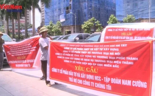 Công ty thành viên Tập đoàn Nam Cường chây ì số nợ hơn 50 tỉ đồng