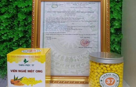Vimaco Việt Nam đưa sản phẩm Thảo mộc 37 Viên nghệ mật ong ra thị trường