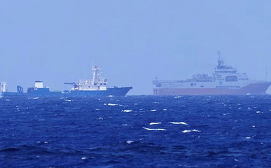 China demanded to withdraw geological survey vessel group from VN's waters