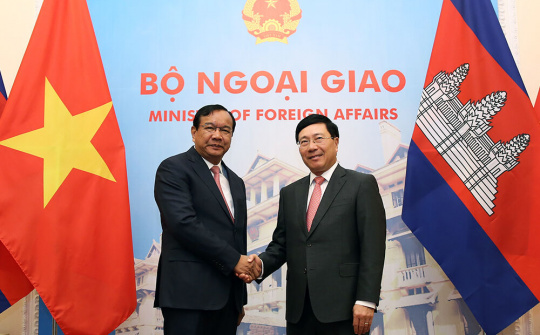 Việt Nam, Campuchia bàn biện pháp thúc đẩy quan hệ song phương