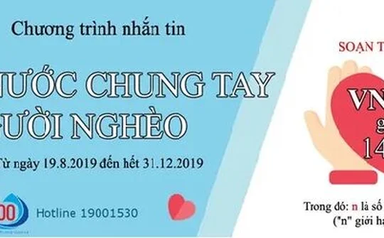 Cùng nhắn tin vì người nghèo