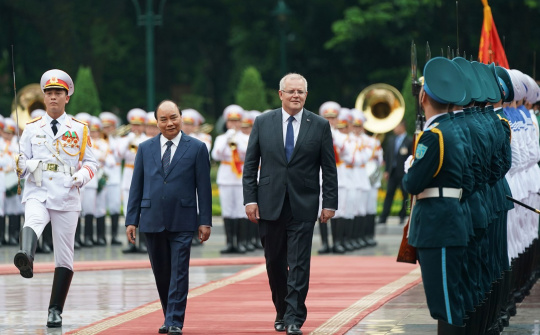 Việt Nam-Australia thúc đẩy hợp tác trên 3 trụ cột