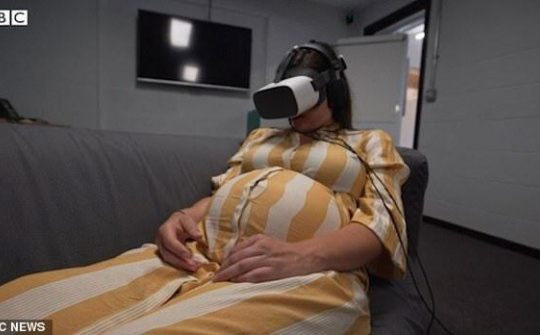 Giúp phụ nữ giảm cơn đau đẻ nhờ công nghệ thực tế ảo
