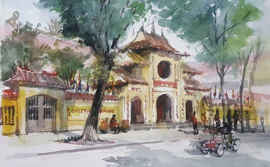 Khai mạc triển lãm Bùi Xuân Phái- Vì tình yêu Hà Nội 2019
