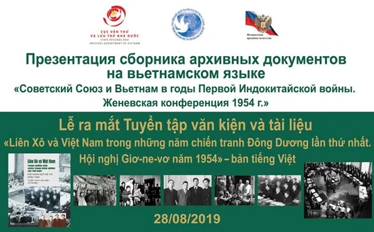 Liên Xô và Việt Nam trong những năm chiến tranh Đông Dương lần thứ nhất - Hội nghị Giơnevơ năm 1954” (bản tiếng Việt)