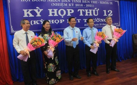 UBND tỉnh Bến Tre có 2 tân Phó Chủ tịch