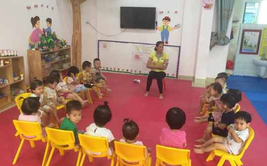 Lời cảm ơn là sự động viên chân thành nhất đến các cô giáo dạy Mầm non