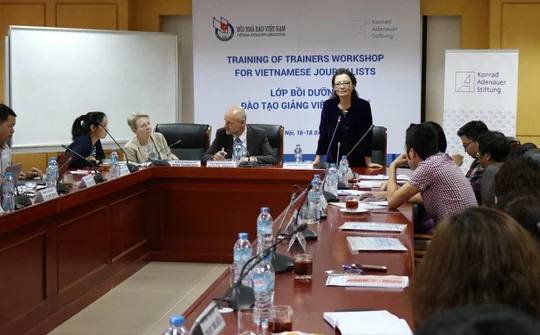 Trung tâm Bồi dưỡng Nghiệp vụ Báo chí - HNBVN: Chặng đường 20 năm xây dựng và phát triển vượt bậc