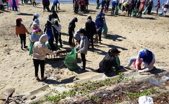 Bình Định, Quảng Bình, Bình Thuận cùng nhau tham gia chiến dịch “Hãy làm sạch biển - Tử tế với đại dương”